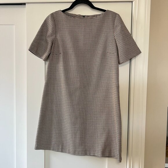 Zara Houndstooth Mini Dress - Picture 1 of 3